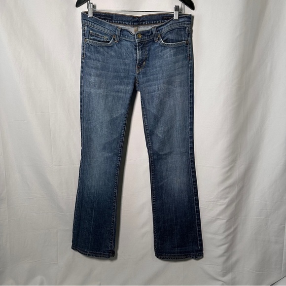 Citizens Of Humanity Denim - Citizens of Humanity Elle Low Waist Bootcut Jeans — Medium Wash, Stretch(31) Y2K
